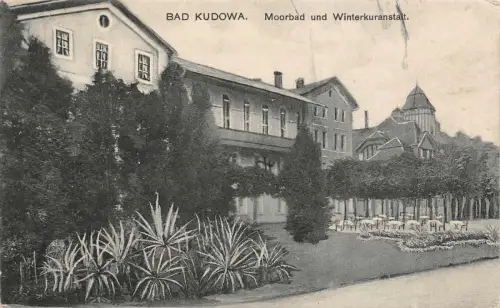 Bad Kudowa Moorbad und Winterkuranstalt AK 1927