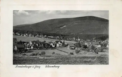 Braunlage i. Harz Ansicht Niedersachsen Feldpostkarte AK 1942