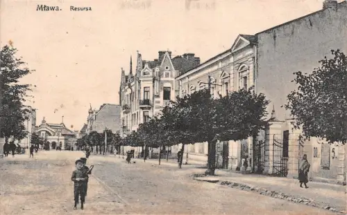 Mława (Mielau) Resursa Ostpreußen Postkarte AK