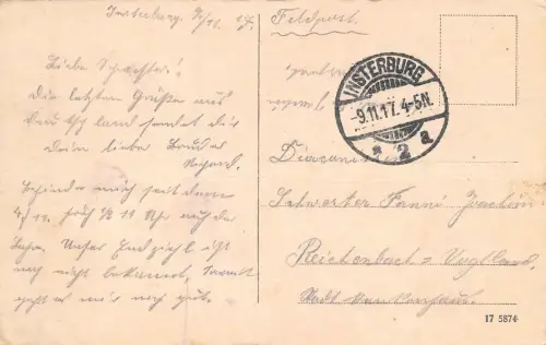 Insterburg Tschernjachowsk Totalansicht AK 1917