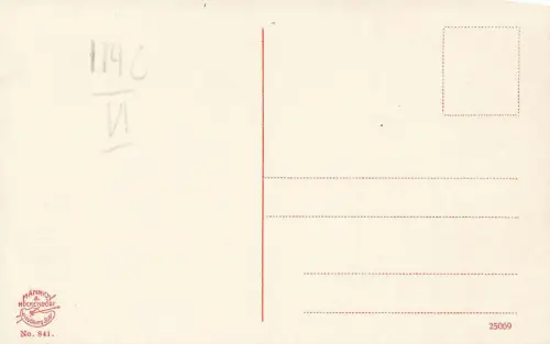 Hampelbaude im Riesengebirge Schlesien Postkarte AK