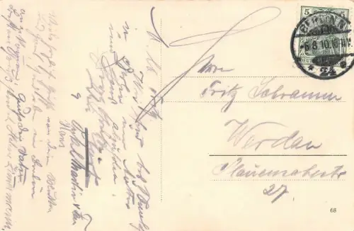 Berlin Unter den Linden Kaiser Wilhelm I. AK 1910