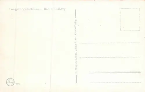Bad Flinsberg Blick v. d. Buchenbaude Isergebirge/Schlesien AK