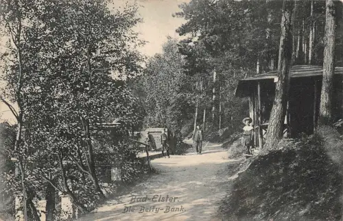 Bad-Elster Die Betty-Bank Postkarte 1911