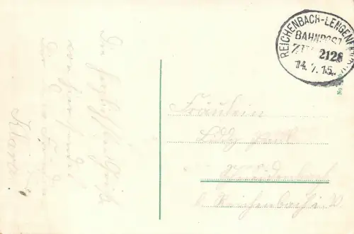 Zwickau i. Sa. Ansicht Postkarte 1915