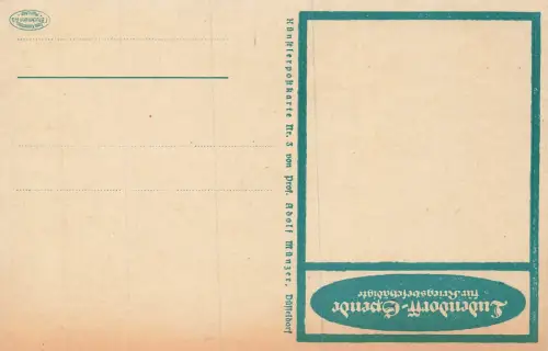 Ludendorff Spende für Kriegsbeschädigte mit Engel Patriotika Postkarte AK