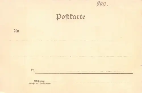 Gruss aus Erfurt Blick v. d. Rathausbrücke AK