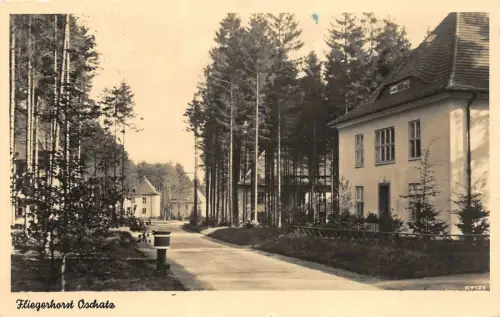 Fliegerhorst Oschatz Sachsen Postkarte AK 1941