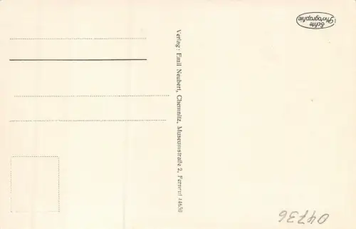 Talsperre bei Waldheim Zschopau Sachsen Postkarte