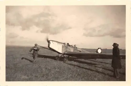 Start Flugzeug Klemm K / 35 in Gotha