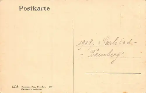 Eger Blick vom Steinbruch Postkarte AK