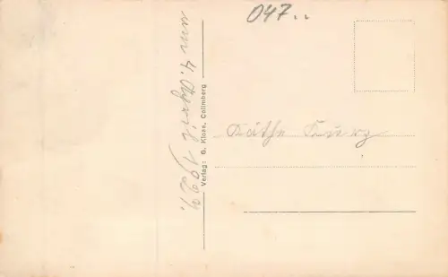 Gruß vom Collmberg bei Oschatz Sachsen Postkarte