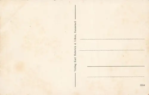 Orangerie mit Denkmal Friedrich des Großen Sanssouci Potsdam Brandenburg AK