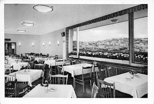 Stuttgart Restaurant , Terrassen Kaffee Kaufhaus UNION , Königstrasse Postkarte