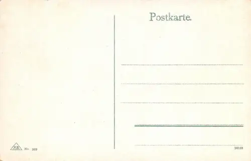 Königsberg Preussen Hafenpartiemit Börse Boote Postkarte