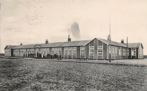Soldatenheim am Truppenübungsplatz Zossen Feldpost AK 1917