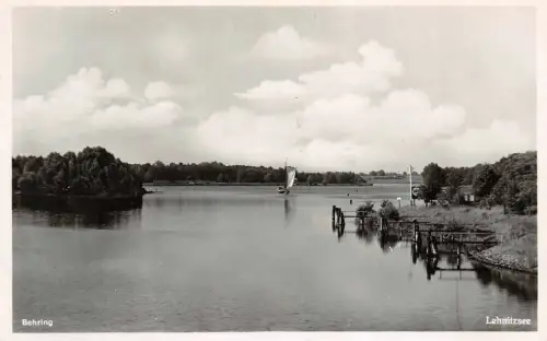 Behring Lehnitzsee Postkarte AK