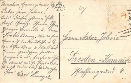 Ostseebad Rauschen Blick von der Venusspitze Postkarte AK