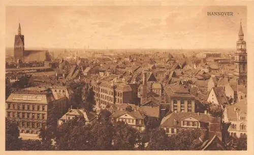 Hannover Ansicht Niedersachsen Postkarte AK