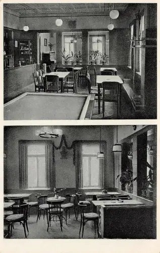 Gasthof Hermsdorf b. Dresden Bes. Paul Müller Feldpostkarte AK 1940