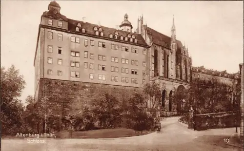 Altenburg i. Thür. Schloss Postkarte