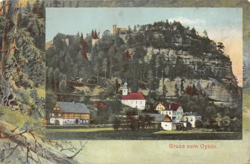 AK Gruss vom Oybin Bz. Dresden 1911