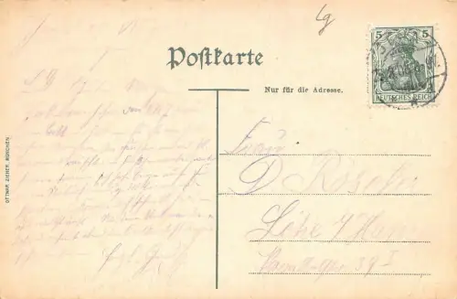 Jena Marktplatz Johannistor Lesehalle u. Volkshaus Forsthaus AK 1908