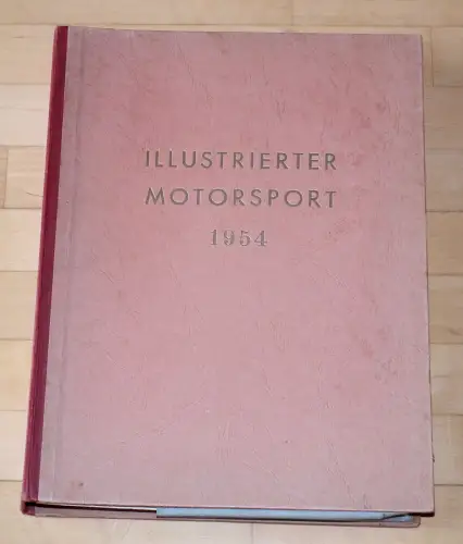 Mappe mit 24 Hefte ILLUSTRIERTER MOTORSPORT 1954