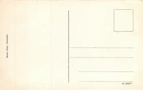 Chemnitz i. Sa. Neues Rathaus Postkarte AK