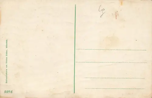 Blick auf Markt mit Krematorium, Schlossanlagen Gotha Thüringen Postkarte AK