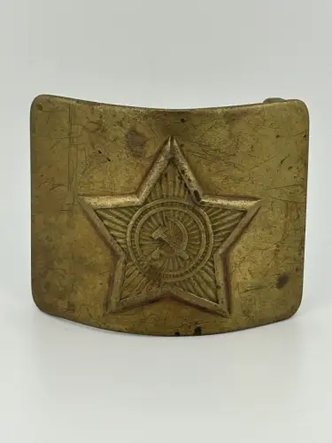 UdSSR Koppelschloss Gürtelschnalle Russland CCCP Russia