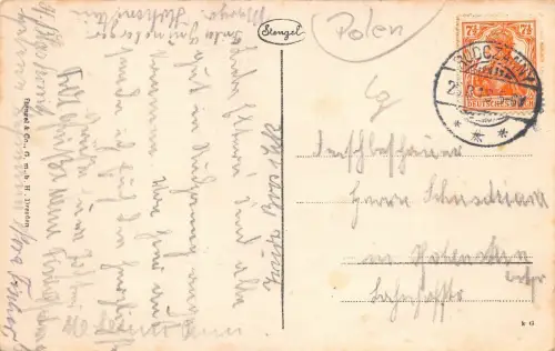 Masuren Niedersee Dampfer Ostpreussen Postkarte AK