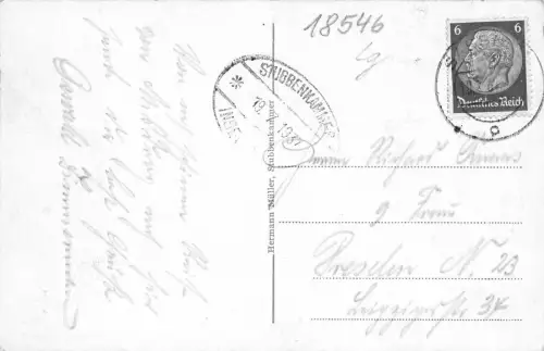 Stubbenkammer auf Rügen Königsstuhl AK 1937