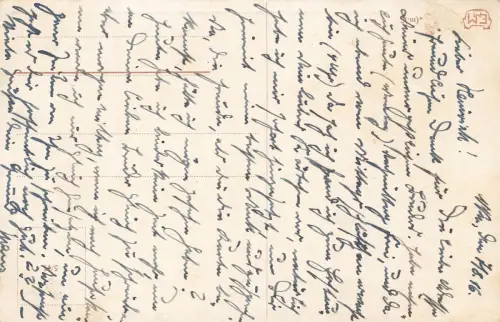 Portrait von Erzherzog Friedrich Postkarte AK 1916