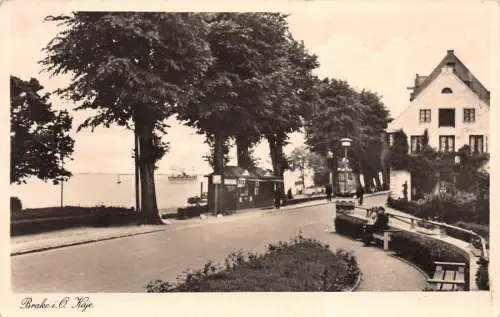 Brake i. O. Kaje Unterweser Oldenburger Land Niedersachsen Postkarte AK 1941