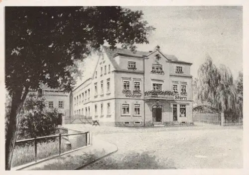 AK Wildenfels Restaurant Gasthof Goldner Stern