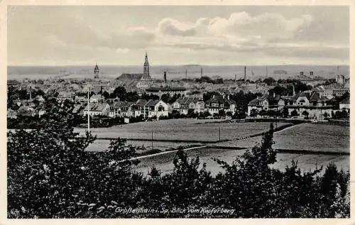 Großenhain i. Sa. Blick vom Kupferberg Postkarte AK 1940