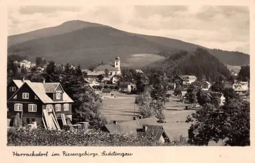 Harrachsdorf im Riesengebirge Sudetengau Postkarte AK 1943