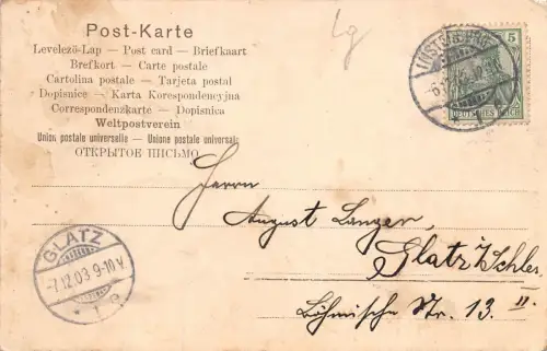 Gruss aus Insterburg (Tschernjachowsk) Wochenmarkt a. d. "Alten Markt" AK 1903