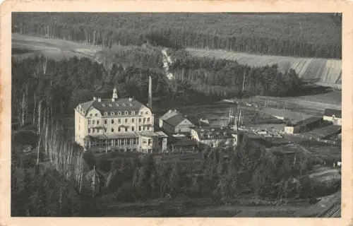 Johannisbad Schmeckwitz bei Kamenz i. Sachsen Postkarte AK 1929