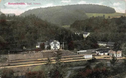 Rentzschmühle Vogt. Schweiz AK 1910 Jocketa