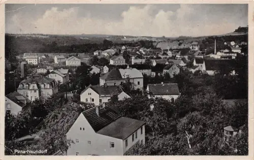 Pirna-Neundorf Ansicht Postkarte AK