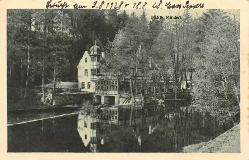 Eger Mühlerl Postkarte AK