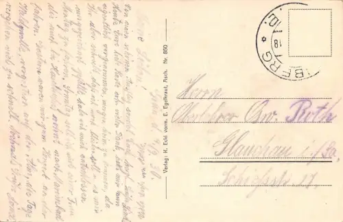 Grün bei Asch in Böhmen Gasthof zum grünen Baum AK 1930