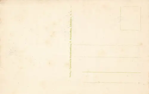 Markt mit Kirche in Lübbenau Brandenburg Postkarte AK