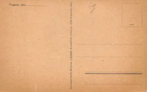 Troppau Franz-Josef-Platz Postkarte