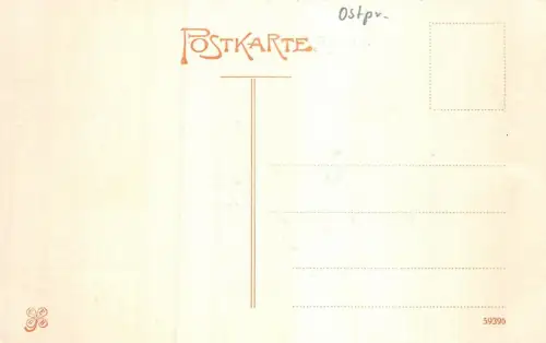 Gumbinnen Neue Brücke Ostpreußen Postkarte AK