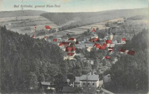 Bad Gottleuba genannt Klein-Tirol Postkarte AK 1926