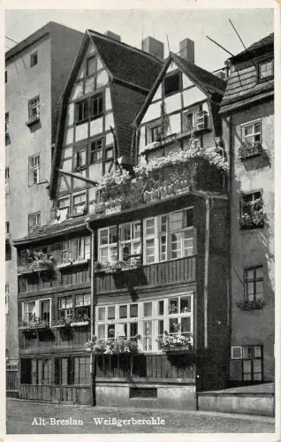 Alt-Breslau Weißgerberohle AK 1937