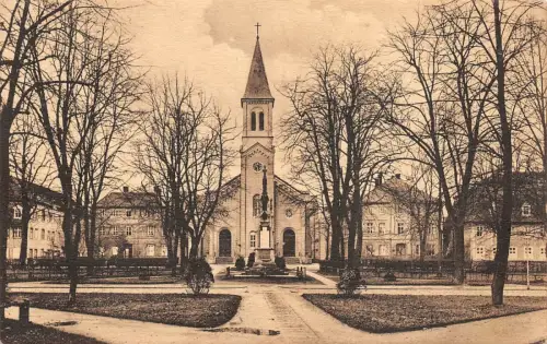 Niesky Sachsen , Kirche Postkarte